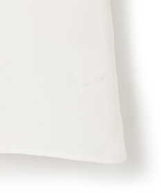 ICB 【WEB限定カラーあり・洗える】エステルダブルクロス 長袖ラッフルブラウス