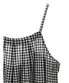 AMERICAN HOLIC ギンガムサッカーキャミワンピース