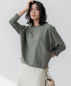 23区 【洗える】コンフォートストレッチ ドルマンスリーブ ニット