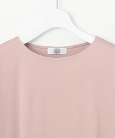 J.PRESS LADIES L 【接触冷感】コットンスムース フレンチスリーブ カットソー