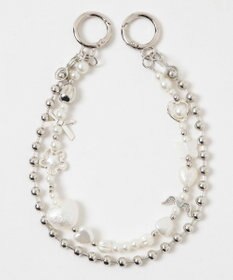 WEGO 2wayチェーンビーズストラップ