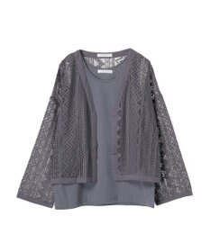 Green Parks ＳＥＴ２点　レースカーデ＋タンクトップ