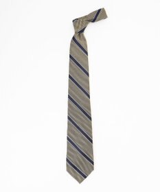 J.PRESS MEN 【JAPANESE SILK FRESCO TIE COLLECTION】ダブルストライプ ネクタイ