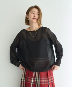 YECCA VECCA シアーニットプルオーバー