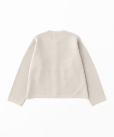 UNFILO 【洗える】金ボタン ニットジャケット