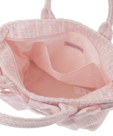 Maison de FLEUR ピンクマニアボリュームリボン2WayトートMバッグ