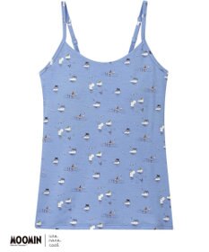 une nana cool 【ムーミン】MOOMIN × une nana ccol カップ付キャミソール