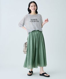 ANY エアーシャンブレースカート