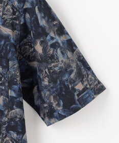 JOSEPH ABBOUD 【イタリア素材】アドベンチャープリント 半袖シャツ