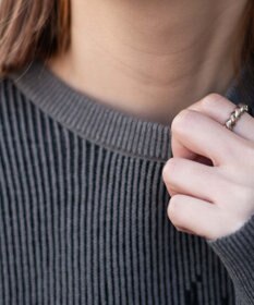 WEGO ダメージショートニットPO