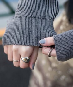 WEGO ダメージショートニットPO