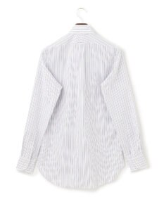 J.PRESS MEN 【PREMIUM PLEATS / 形態安定】ピンオックスカラードストライプシャツ / B.D.