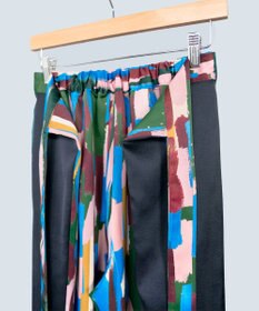 COQ 2WAY HALF LEAVES 前後2WAYパンツ