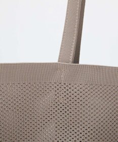 TOPKAPI 【Breath TOPKAPI】ニットジャガード 2way ビッグ トートバッグ ポーチ付き