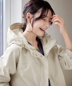 Tiaclasse 【テフロン加工・撥水・花粉ガード】マウンテンパーカー