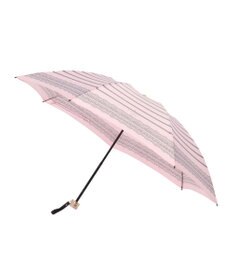 MOONBAT 【雨傘】ランバン　オン　ブルー (LANVIN en Bleu) ボーダー レース 折りたたみ傘