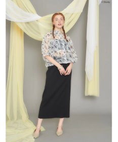 AMERICAN HOLIC 総柄シアーショート丈シャツ／Ｄｉｓｎｅｙ