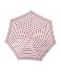 MOONBAT 【雨傘】ランバン　オン　ブルー (LANVIN en Bleu) ボーダー レース 折りたたみ傘