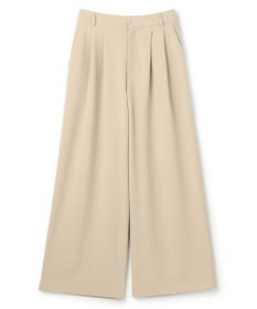 UNFILO マイビューティ タックワイドパンツ