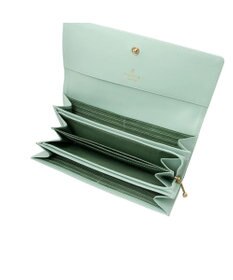 LANVIN en Bleu リュクサンブール かぶせ長財布