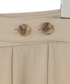 23区 【Oggi4月号掲載/洗える】ブライトツイル タック スカート