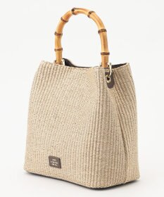 J.PRESS LADIES 【2way】 バンブー カゴ バッグ