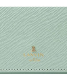LANVIN en Bleu リュクサンブール かぶせ長財布