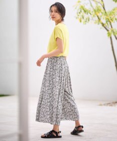 ANY 【ウエストゴム】リラックススカーチョ