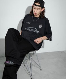 WEGO 【ユニセックス着用ITEM/MLサイズ展開】ゲームロゴスリーブラインT