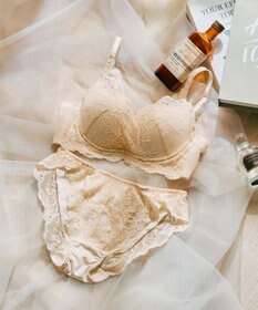 San-ai Resort（三愛水着楽園） 【フラワーレース】カシュクール脇高ブラセット 【northerly】