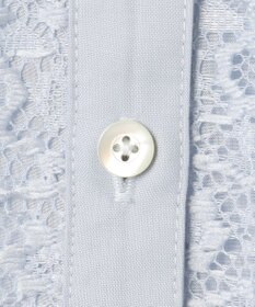 J.PRESS LADIES S ジオメトリックレース ブラウス