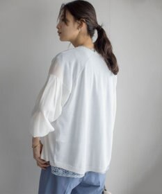 組曲 L シアーニットドルマンカーディガン