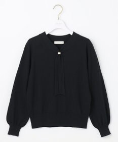 ANY SIS 【洗える】ボウタイ ニット