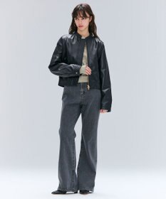 BEIGE， 【洗える・Oggi 11月号掲載】NAVIGLIO / フレアシルエットデニムパンツ