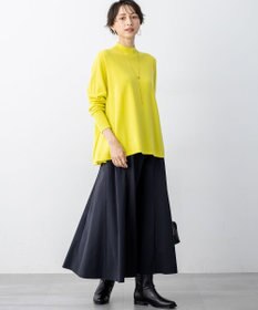 23区 S 【洗える】ピュアカシミヤ フレア ニット