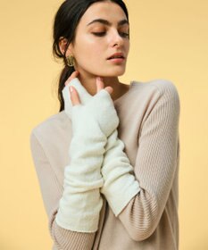 BEIGE， 【洗える】BERTAINA /  コットンアームウォーマー