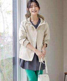 Tiaclasse 【テフロン加工・撥水・花粉ガード】マウンテンパーカー