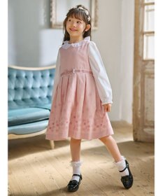 組曲 KIDS 【110-140㎝】シフォンカラー ブラウス