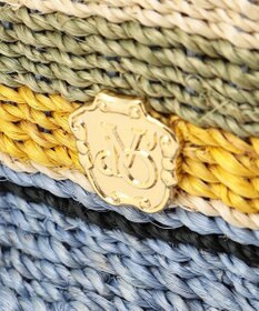 ONWARD CROSSET SELECT 【VIOLAd’ORO】MIRO アバカカラーボーダーバッグ L