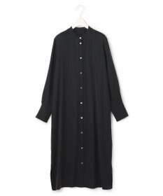 ICB 【洗える】 ルゼブフィブリルサテン シャツワンピース