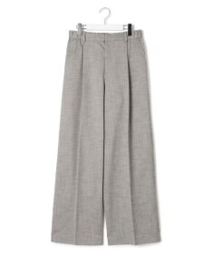 23区 【セットアップ対応/洗える】スラブツイードストレッチ ワイド パンツ