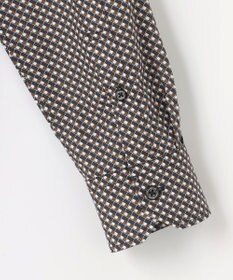 JOSEPH ABBOUD 【オーガニックコットン使用・JAPANファブリック】ジオメトリックプリントシャツ