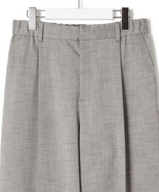 23区 L 【セットアップ対応/洗える】スラブツイードストレッチ ワイド パンツ