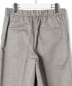 23区 【セットアップ対応/洗える】スラブツイードストレッチ ワイド パンツ