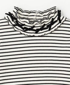 ANY KIDS 襟リボンカットソー