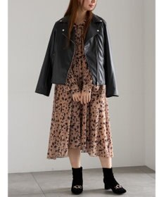 Te chichi レザーダブルライダースジャケット