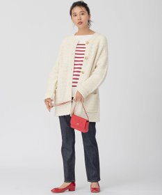 23区 ツイードニット ジャケット