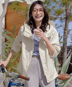 Tiaclasse 【テフロン加工・撥水・花粉ガード】マウンテンパーカー