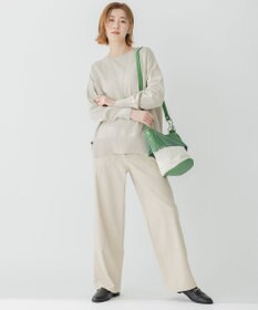 23区 【STORY7月号掲載】MARCO MASI レザーキャンバスコンビ ショルダーバッグ