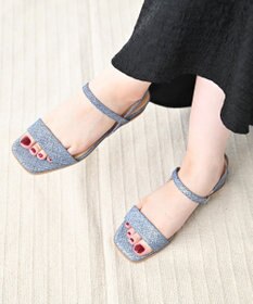 Pointer 日本製 本革バックストラップサンダル